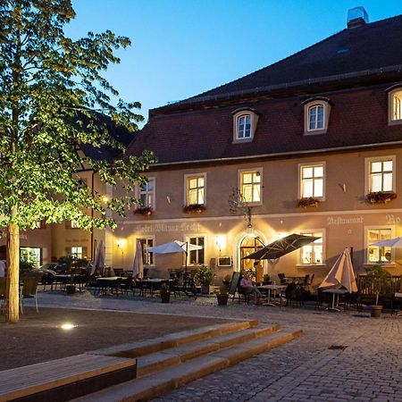 Romantica Hotel Blauer Hecht Dinkelsbuhl Bagian luar foto